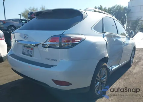 2013 Lexus Rx 350 z USA, uszkodzony, nr VIN 2T2ZK1BA7DC106613